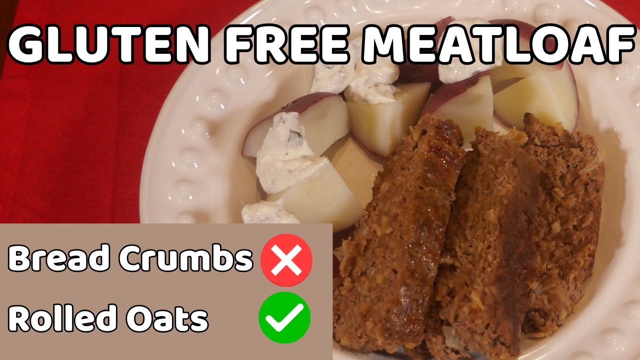 Gluten-free meatloaf with redskin potatoes - and carb counting for t1d