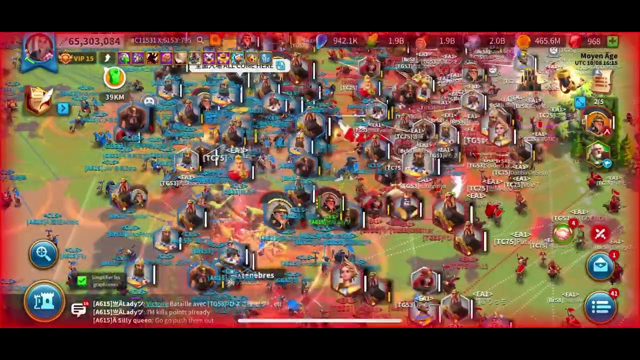 ⚔️Kingdom 1615⚔️ Dark Altar💥Crazy fight &hearts;️ we are the best