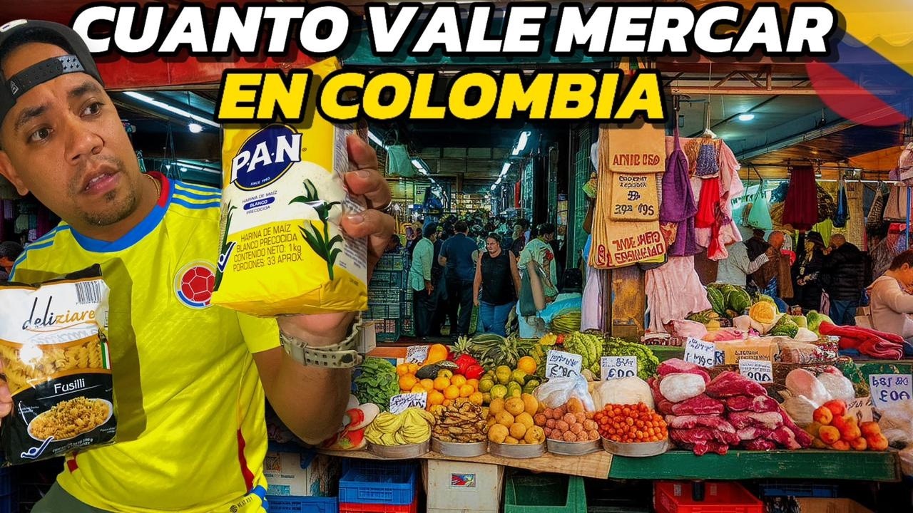 🚨CUANTO Vale HACER MERCADO En COLOMBIA 🇨🇴 | CARO o BARATO?