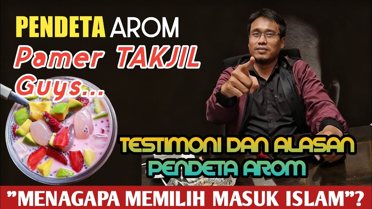 MASYA ALLAH! PENDETA AROM RESMI MASUK ISLAM | Haru Begini Alasannya!?