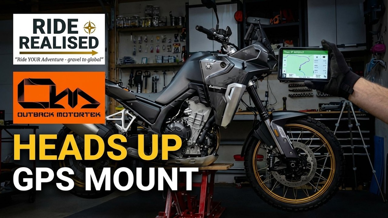 Kove 800X - GPS & Phone Mount - Outback Motortek