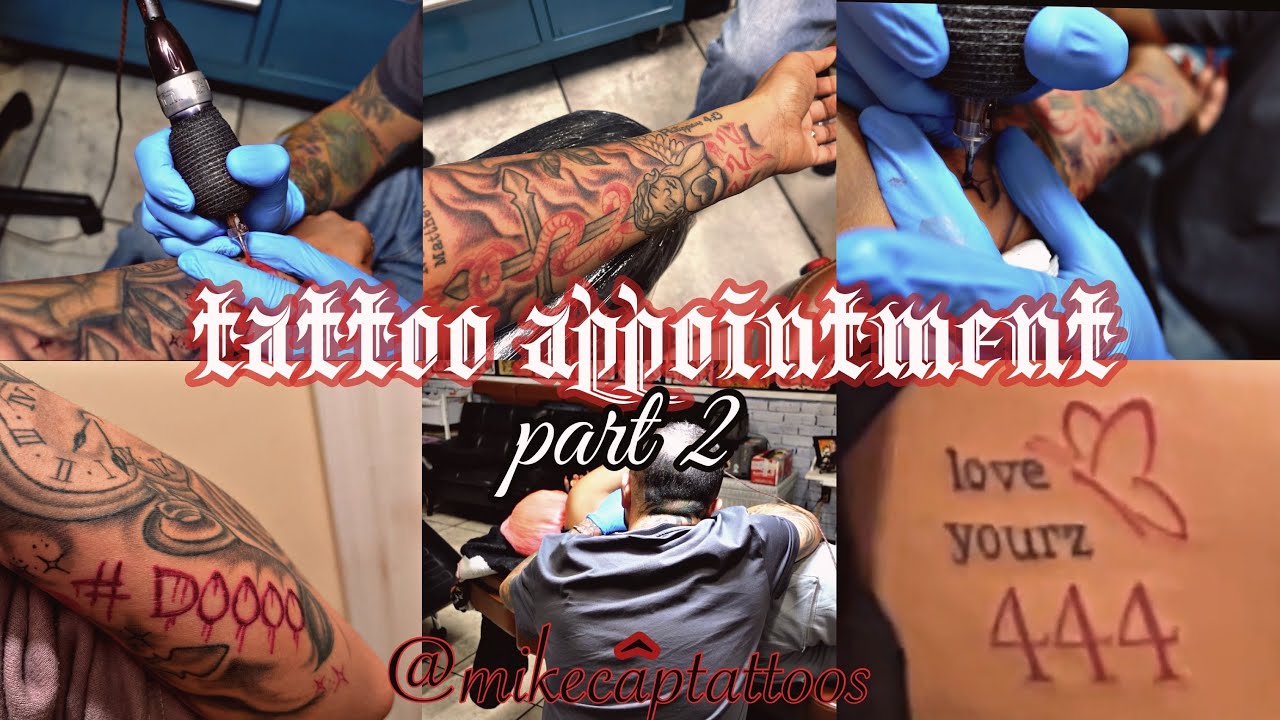 come with me to get a tattoo🥵…PART 2‼️