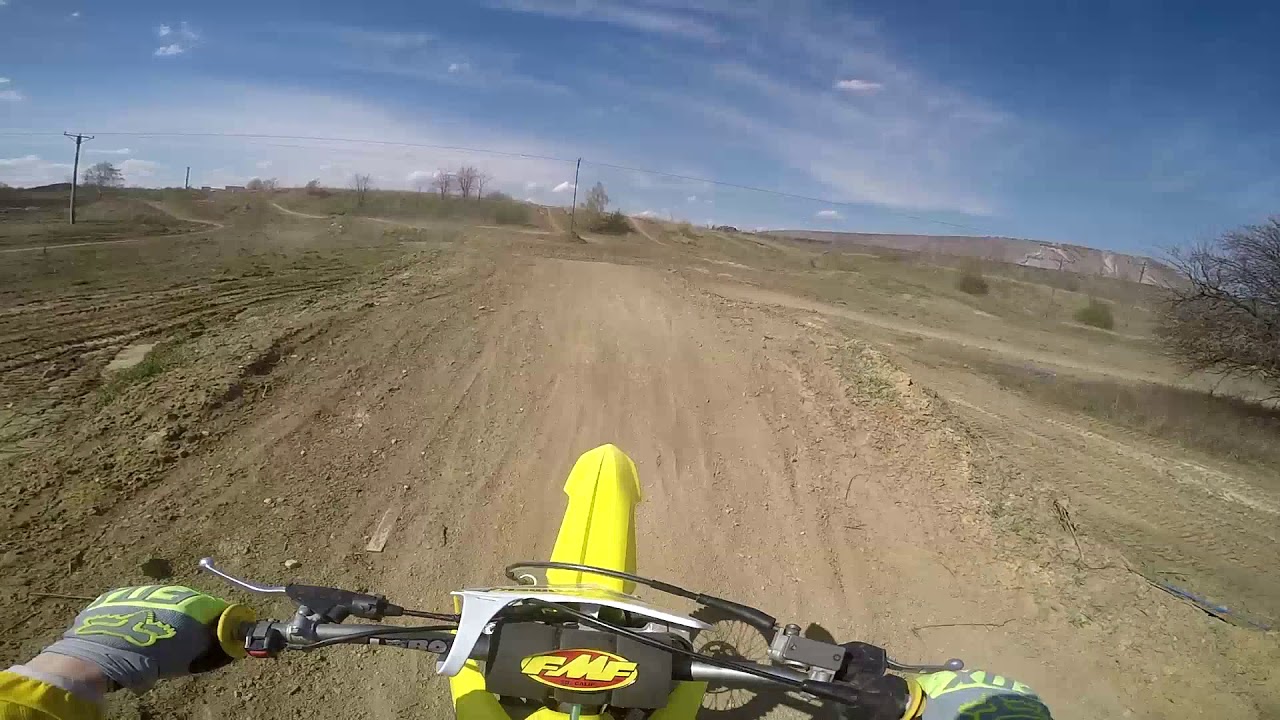 Baaardzo spokojna jazda po torze MXDG | SUZUKI RM 250 | TMQGARAGE