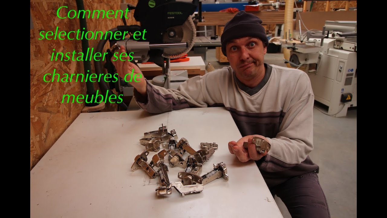 comment choisir et installer ses charnières de meubles