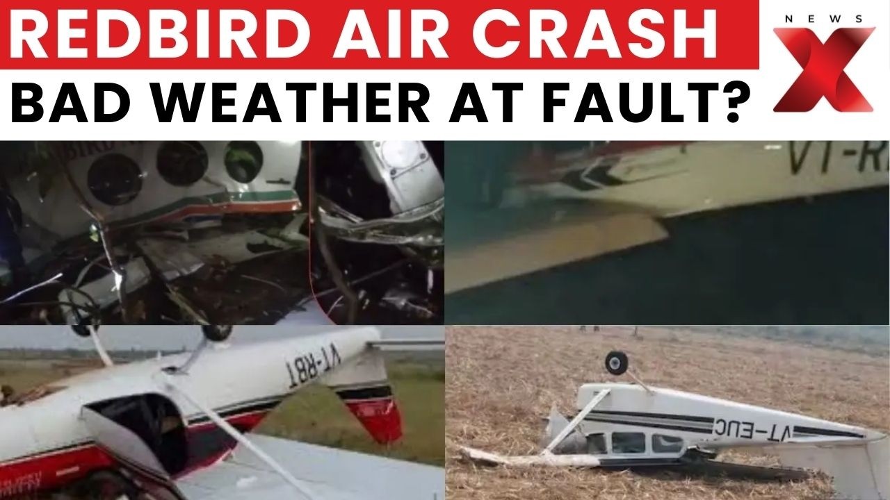 Redbird Airways Disaster: Medical Jet Crashes Amid Bad Weather in Ranchi | NewsX