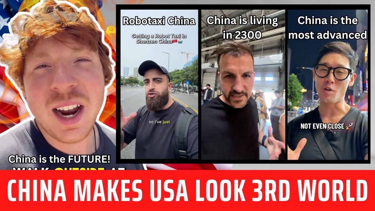Китай заставил меня осознать, что Америка &mdash; страна третьего мира с поясом Gucci! 🇨🇳🇺🇸