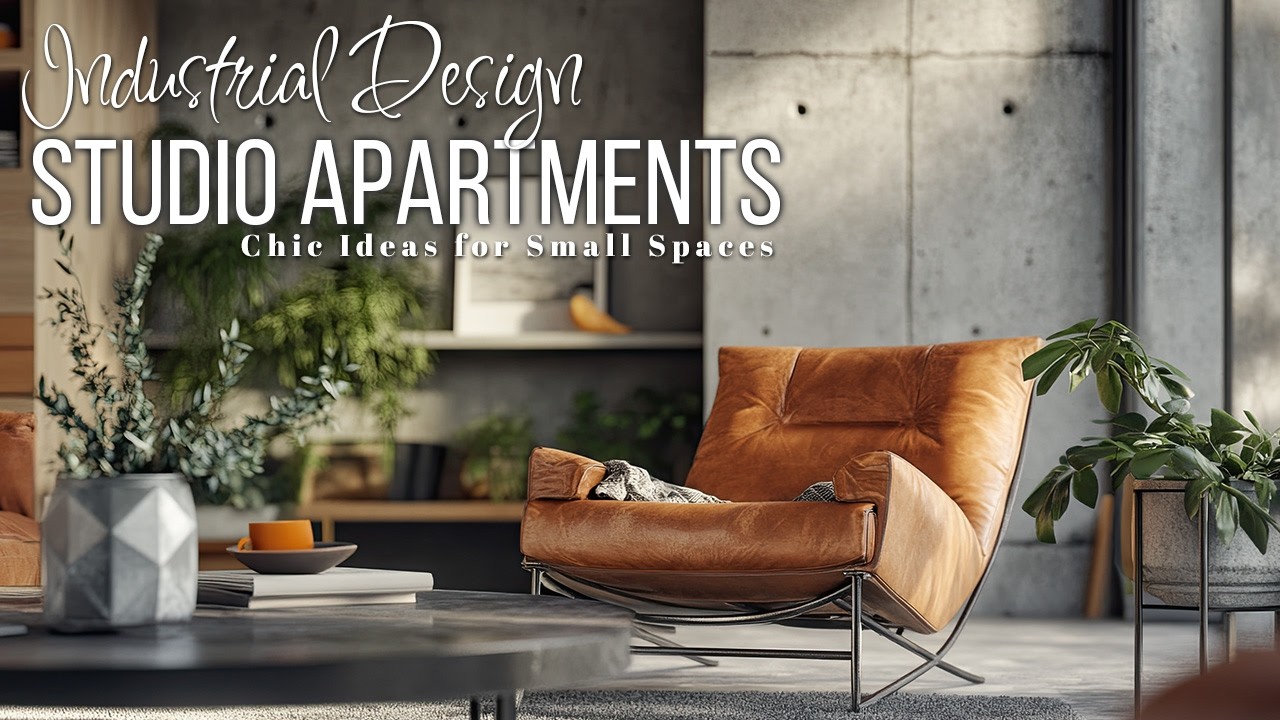 Industrial Design Studio Apartments: Chic Ideas for Small Spaces