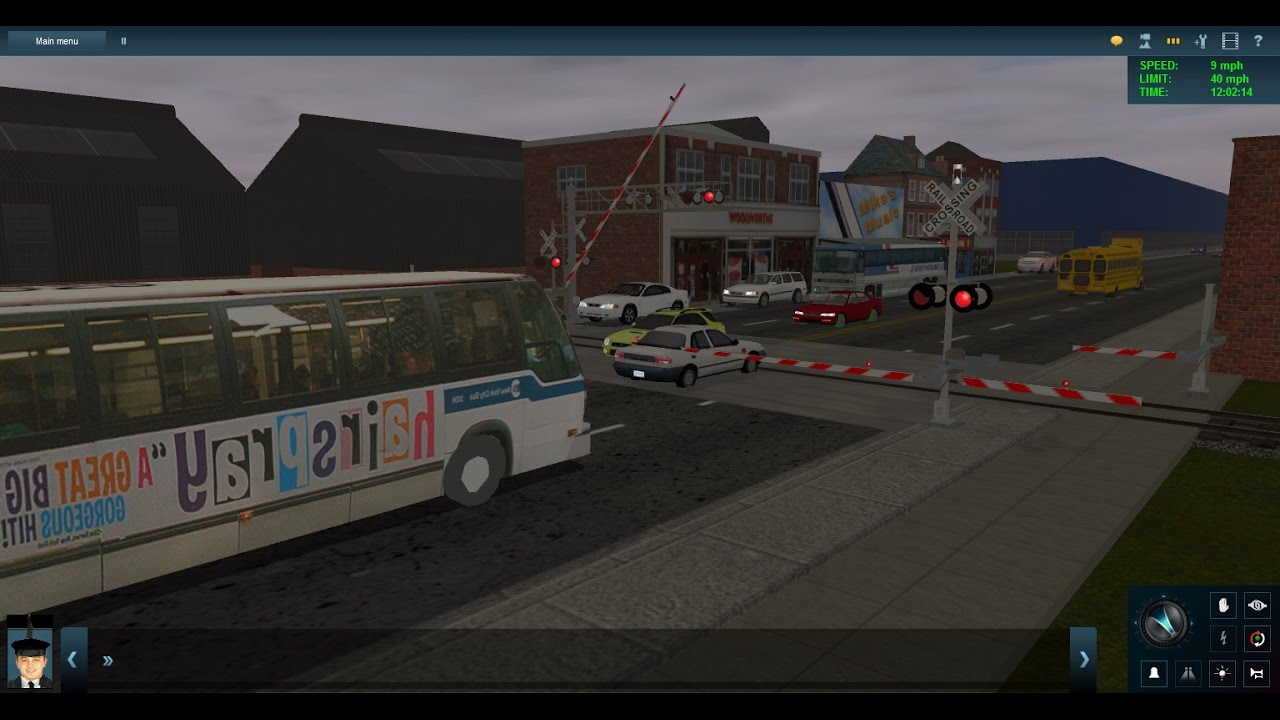 Railroad Crossing Malfunction Causes Major Traffic Jam and Confuses Drivers (Trainz)