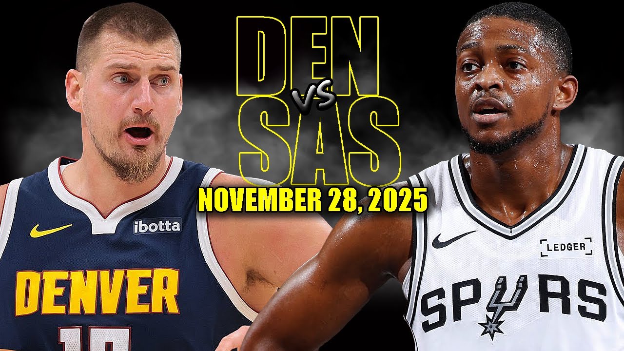 Denver Nuggets vs San Antonio Spurs Full Game Highlights - November 28, 2025 | NBA Season