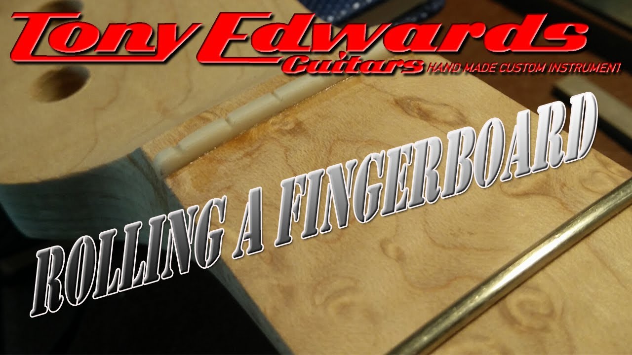 Rolling a Fingerboard - What to do with a new neck to make it feel 'played in'.