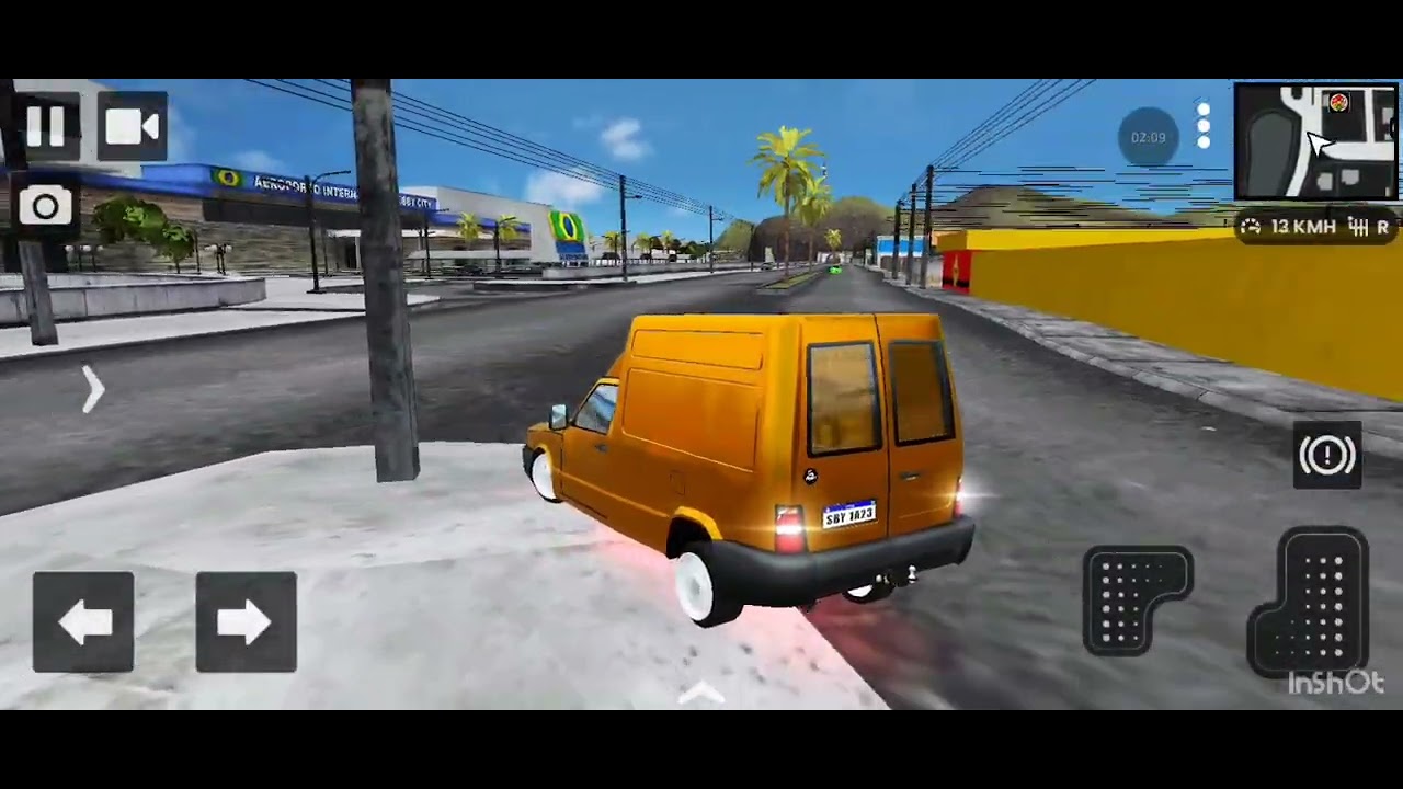 Testando o carro