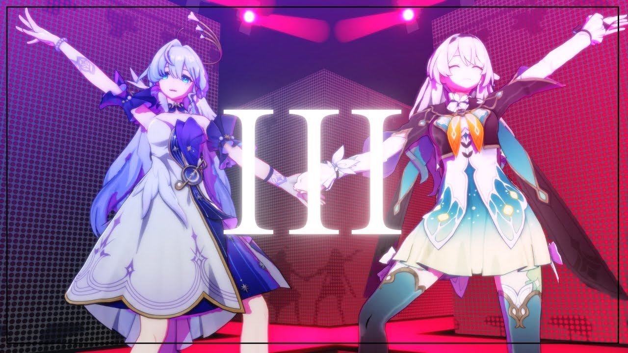 【MMD／4K60fps】III　ホタル＆ロビン【崩壊スターレイル】