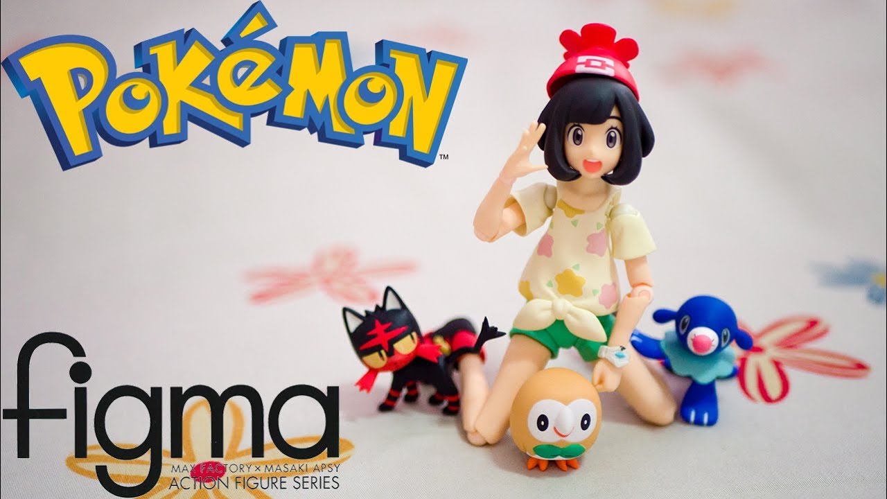 Mizuki - Pokemon Sun and Moon - Figma #371 (Max Factory) Unboxing - ポケモントレーナー「ミヅキ」
