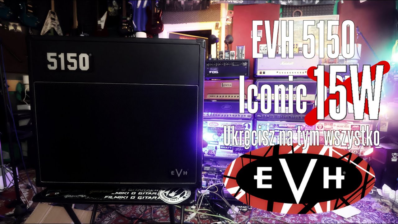EVH 5150 Iconic 15W - ukręcisz na tym wszystko - FOG