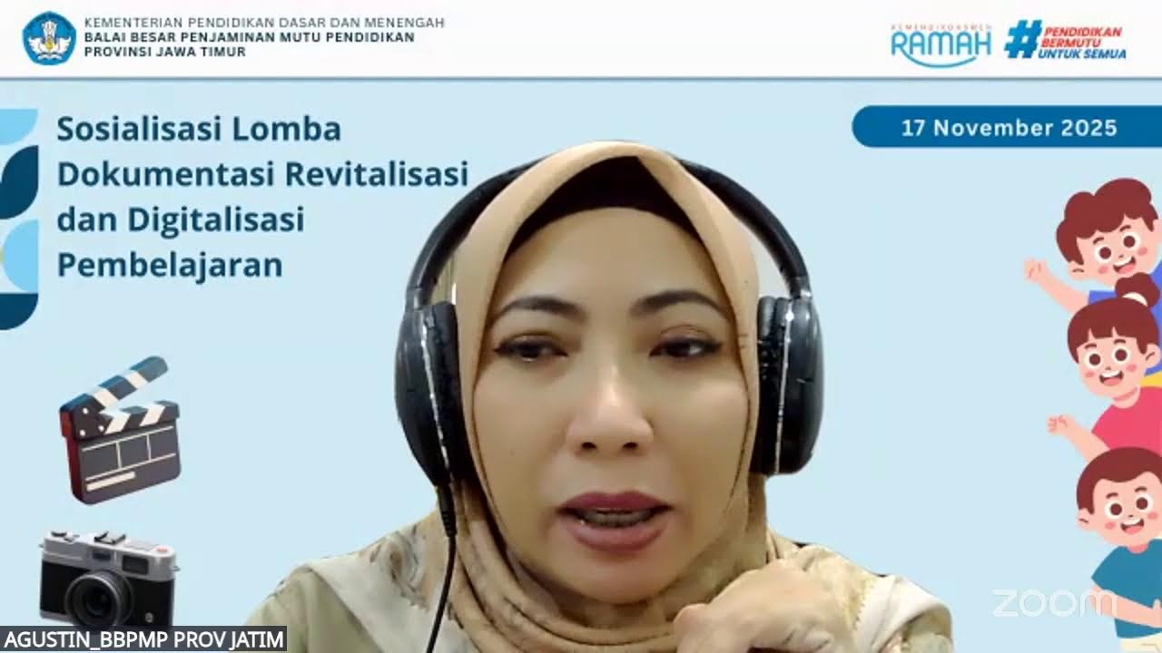 Coaching Clinic Mekanisme Pendaftaran Lomba Dokumentasi Digitalisasi Provinsi Jawa Timur tahun 2025