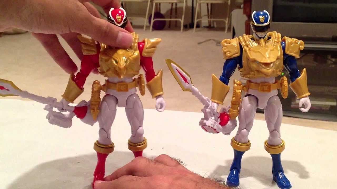 Megaforce Armored Ultra Mode Red/Blue Review [Power Rangers Megaforce]