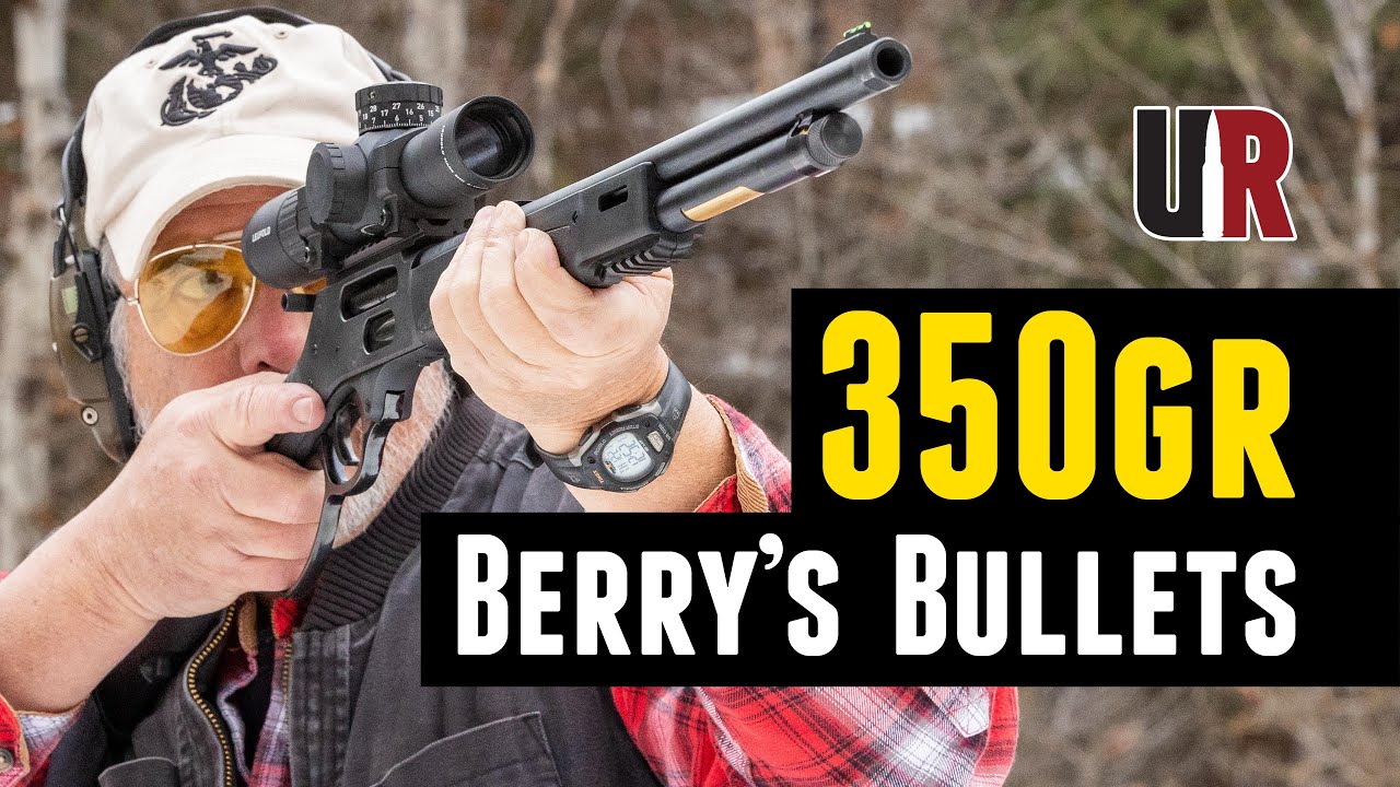 Economical .45-70 Loads with Berry's 350 Grain Bullets!