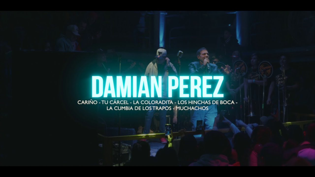 DAMIAN PEREZ SHOW EN VIVO EN THE BOX (Tu cárcel, La coloradita, La cumbia de los trapos, Muchachos)