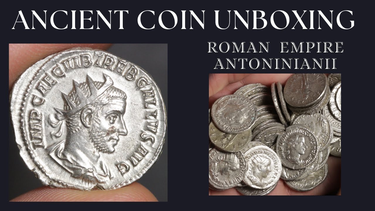 Ancient Coin Auction Unboxing - Silver Antoninianus Lot