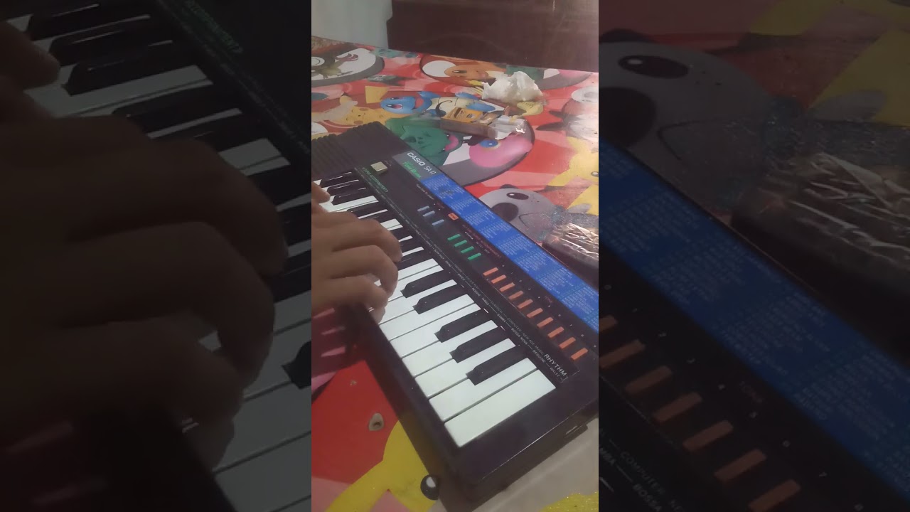 Lagu Rana duka||cover piano Casio sa 11 versi gabut 😁🙏.#notpiano#drumband 