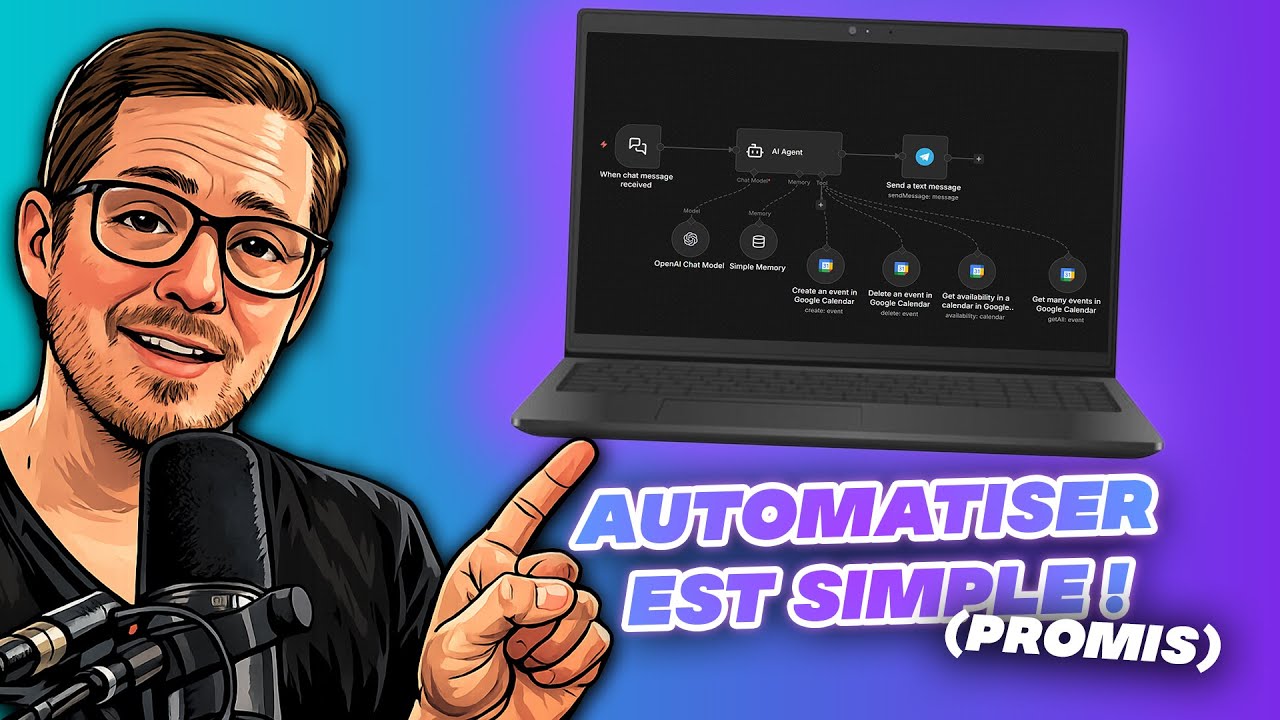 J’AI ENFIN CRÉÉ JARVIS : Cet Agent IA contrôle mes Mails, ma Maison et mon Agenda !