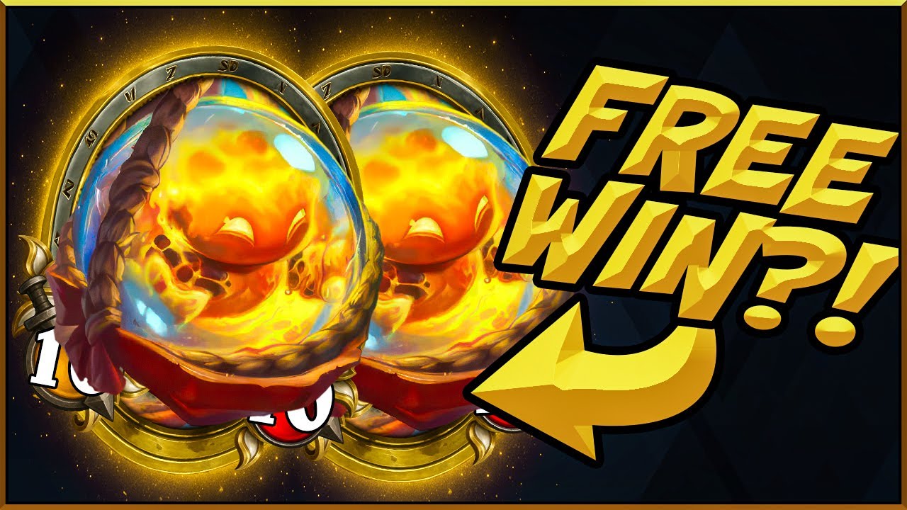 Golden Eggs = Free Win?! | Hearthstone Battlegrounds