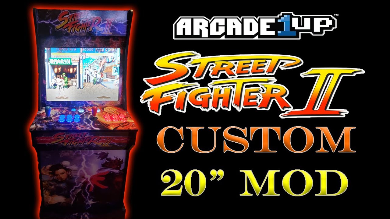 Arcade1up  Street Fighter 2 Custom 20