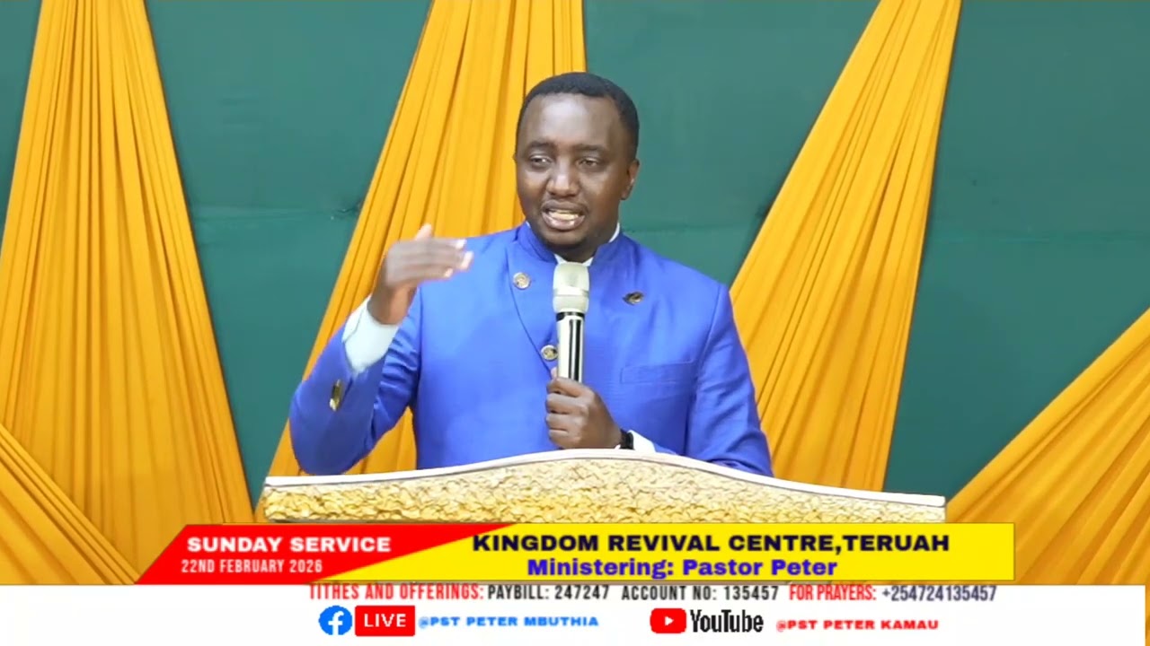KINGDOM REVIVAL CENTRE  MAIN SERVICE SUNDAY  22.02.2026