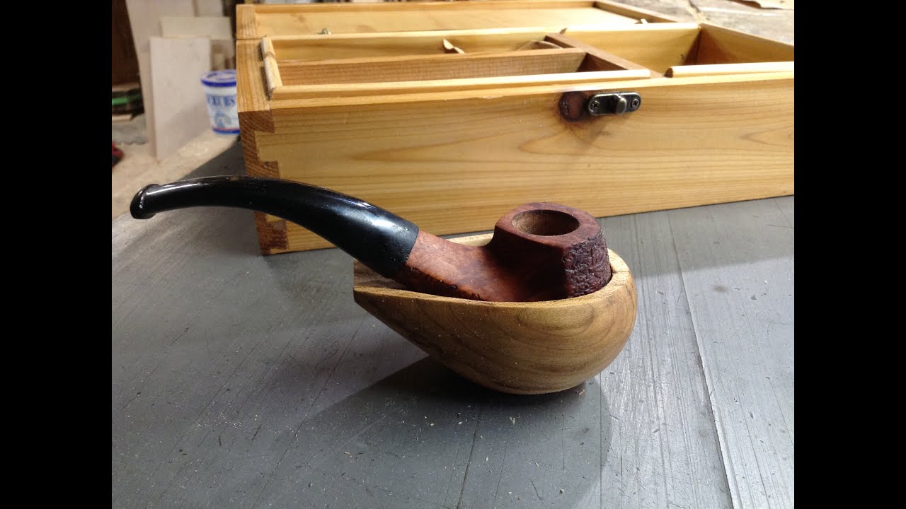 Woodworking : DIY Wooden Smoking Pipe // How-To