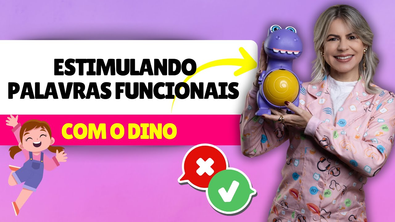 Como estimular a fala da criança com palavras funcionais