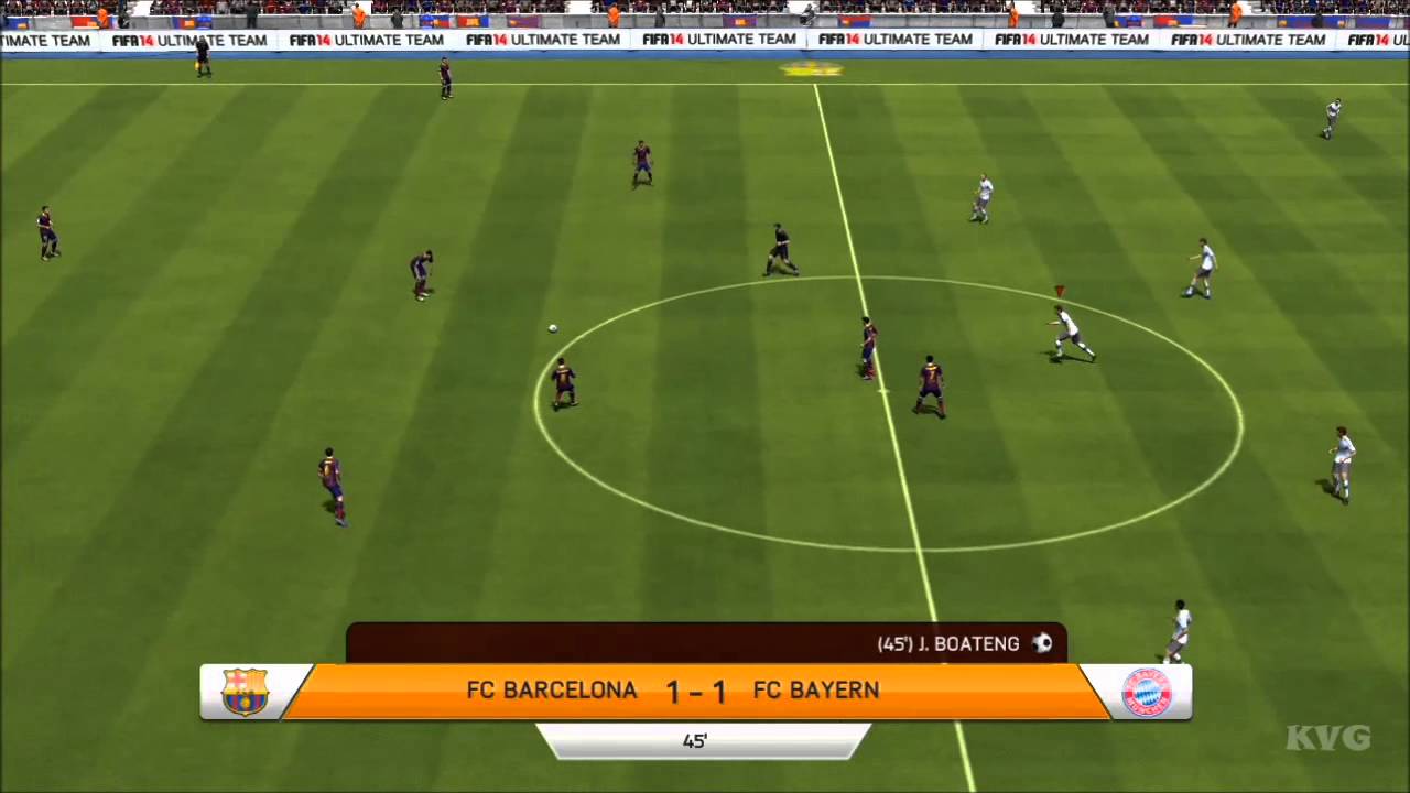 FIFA 14 - FC Barcelona vs Bayern Munchen Gameplay [HD]