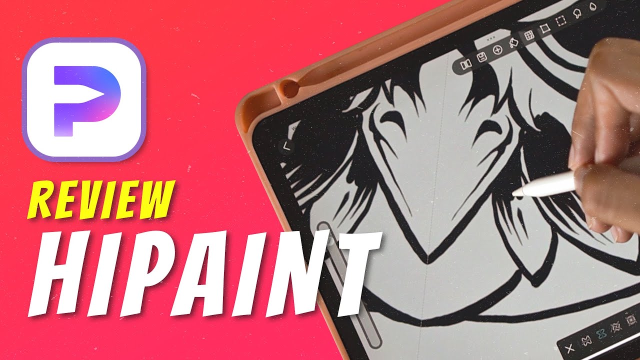 REVIEW APLIKASI HIPAINT!!!