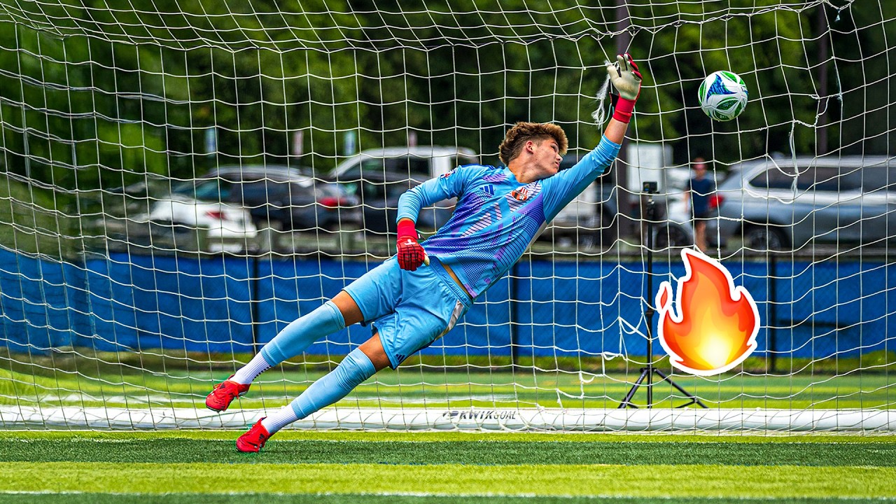 14-летний вратарь MLS NEXT в ударе 🔥 (Битва вратарей)