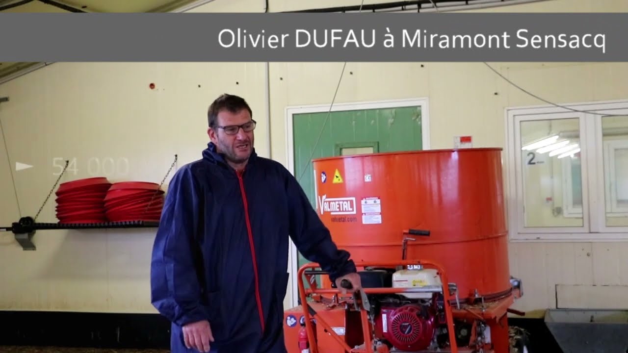 Projet PROSPeR : Témoignage d’Olivier DUFAU (40) Pailleuse Valmetal