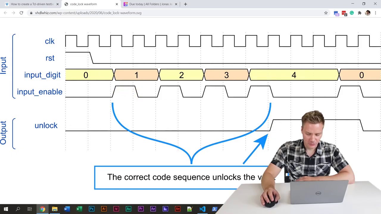 How to create a Tcl-driven VHDL testbench