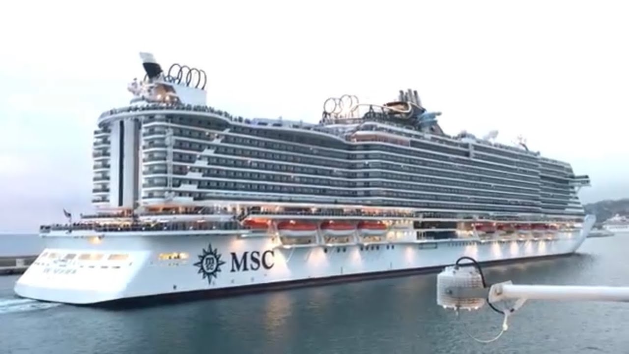 Msc seaview leaving marseille