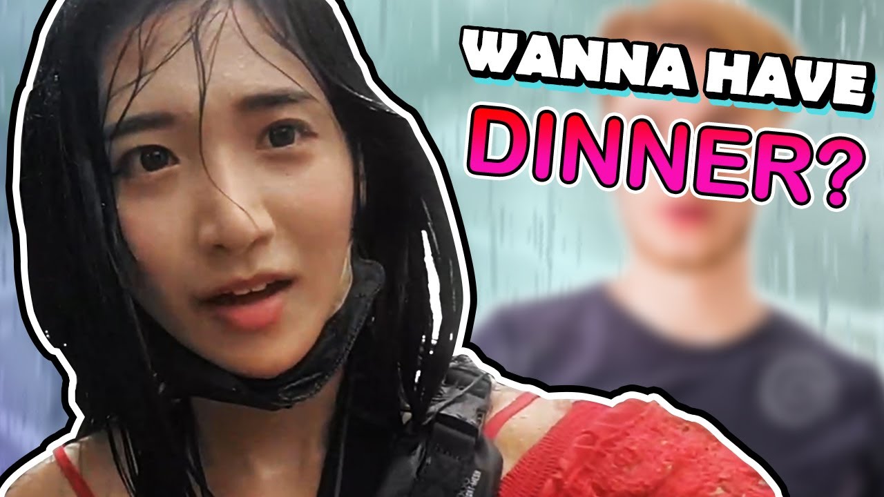 asked out in the rain