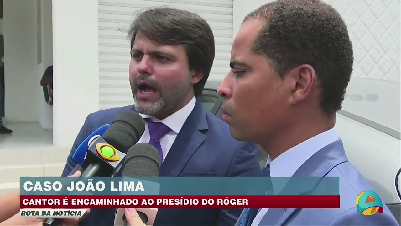 Rota da notícia - Após audiência, cantor João Lima é encaminhado ao Presídio do Roger