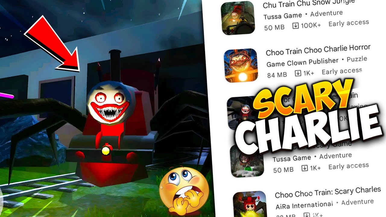 BEST Choo Choo Charles game Ever || Funny choo choo Charles  games 😂 || Choo Choo Charles