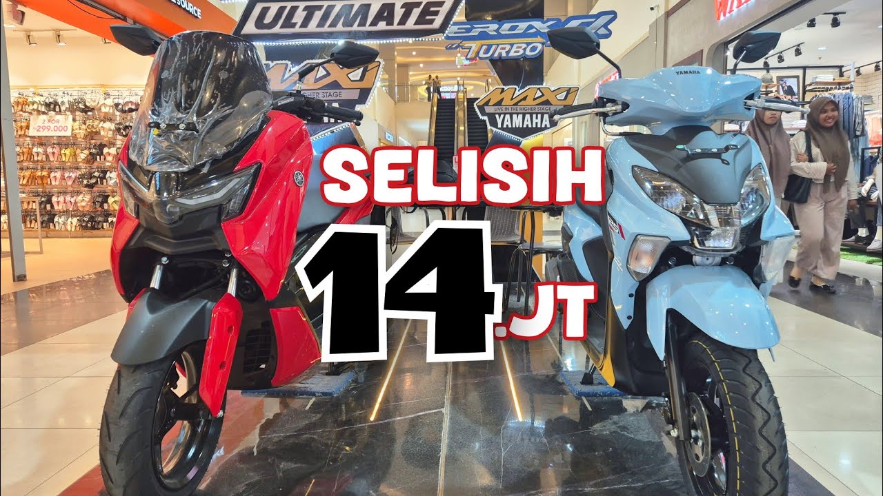 'Selisih 14 Juta'  PERBANDINGAN NMAX NEO s & GEAR ULTIMA 125 Hybrid