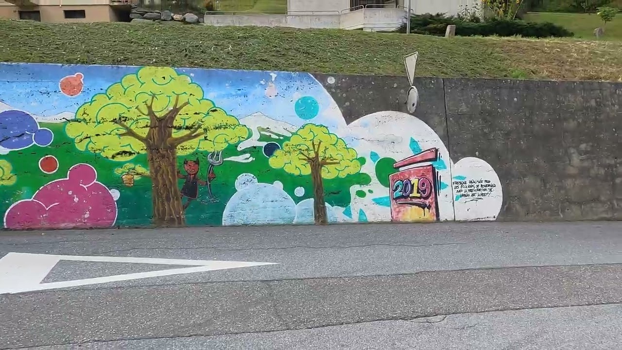 Via Francigena   Martigny to Orsiers   4K
