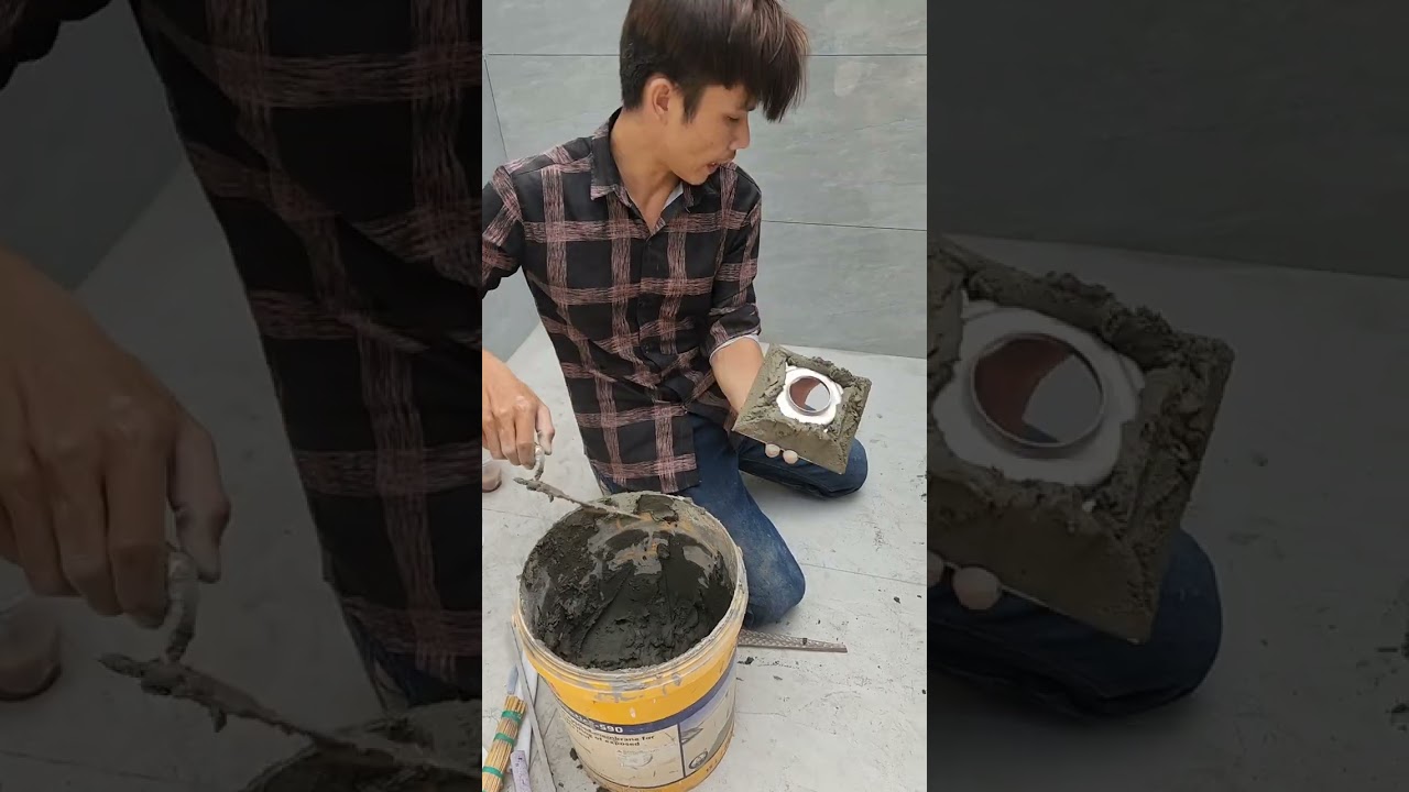 Kỹ thuật cắt gạch tạo hình 3d trái bóng và cây kem ốc quế