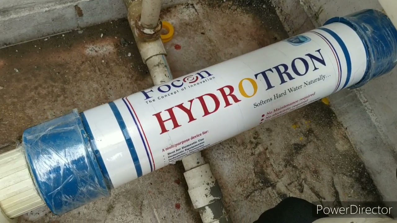 HYDROTRON converts Hard Water into Soft Water