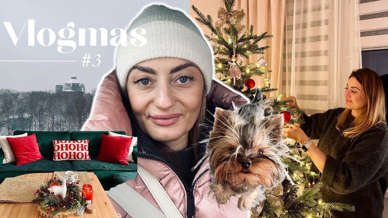 VLOGMAS 2023☃️ UBIERAMY CHOINKĘ🎄MUSZĘ POPRAWIĆ SOBIE HUMOR✨NOWE DEKORACJE🍷GRZANE WINO |RozgadanaTv