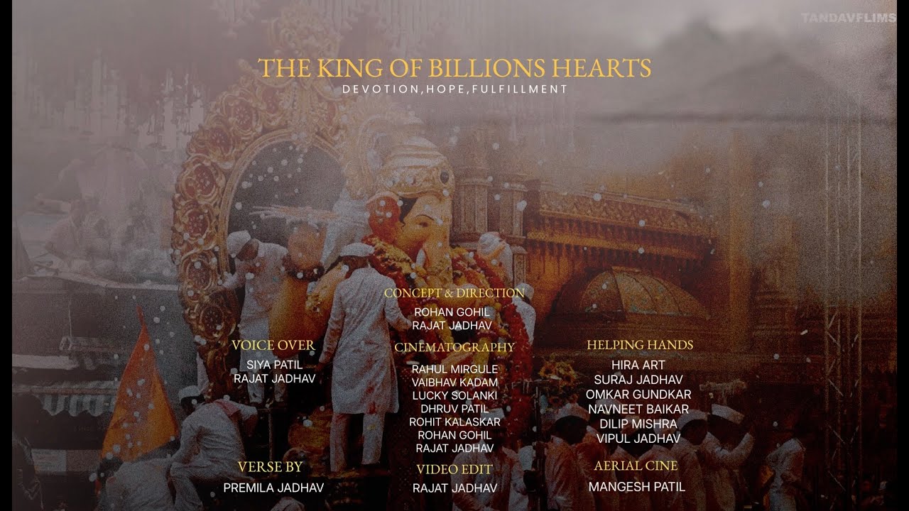 LALBAUG CHA RAJA | THE KING OF BLLIONS HEARTS | TANDAV FLIMS