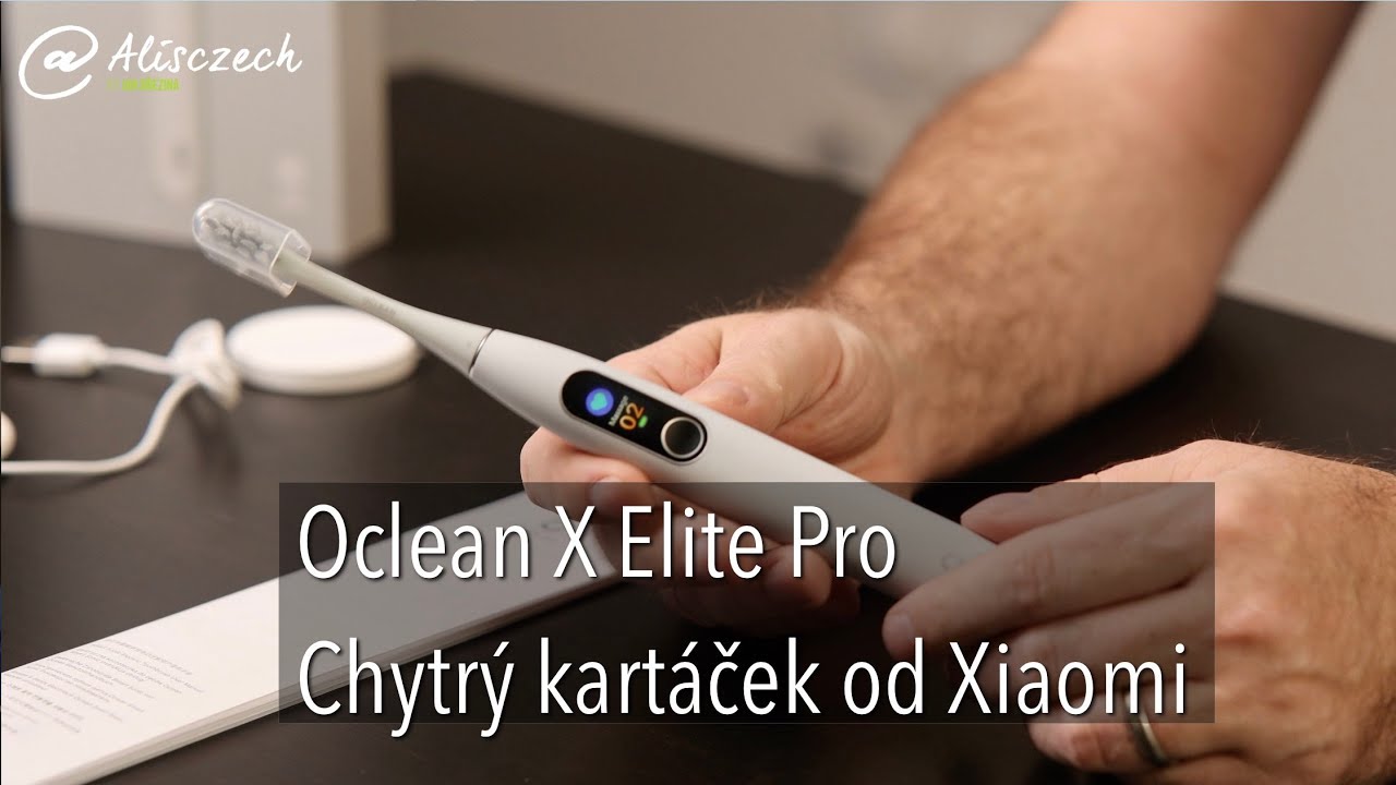Oclean X Elite Pro: dokáže Xiaomi vyrobit špičkový zubní kartáček? [4K] (Alisczech vol. 436)