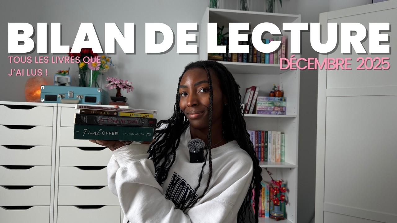 Bilan de lecture Décembre 2025 📚 | Mes avis honnêtes + Coups de cœur du mois 🔥