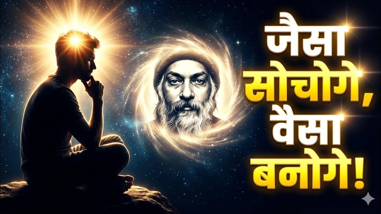 जैसा सोचोगे वैसा बनोगे! | Osho Hindi Speech | Law of Attraction Explained 