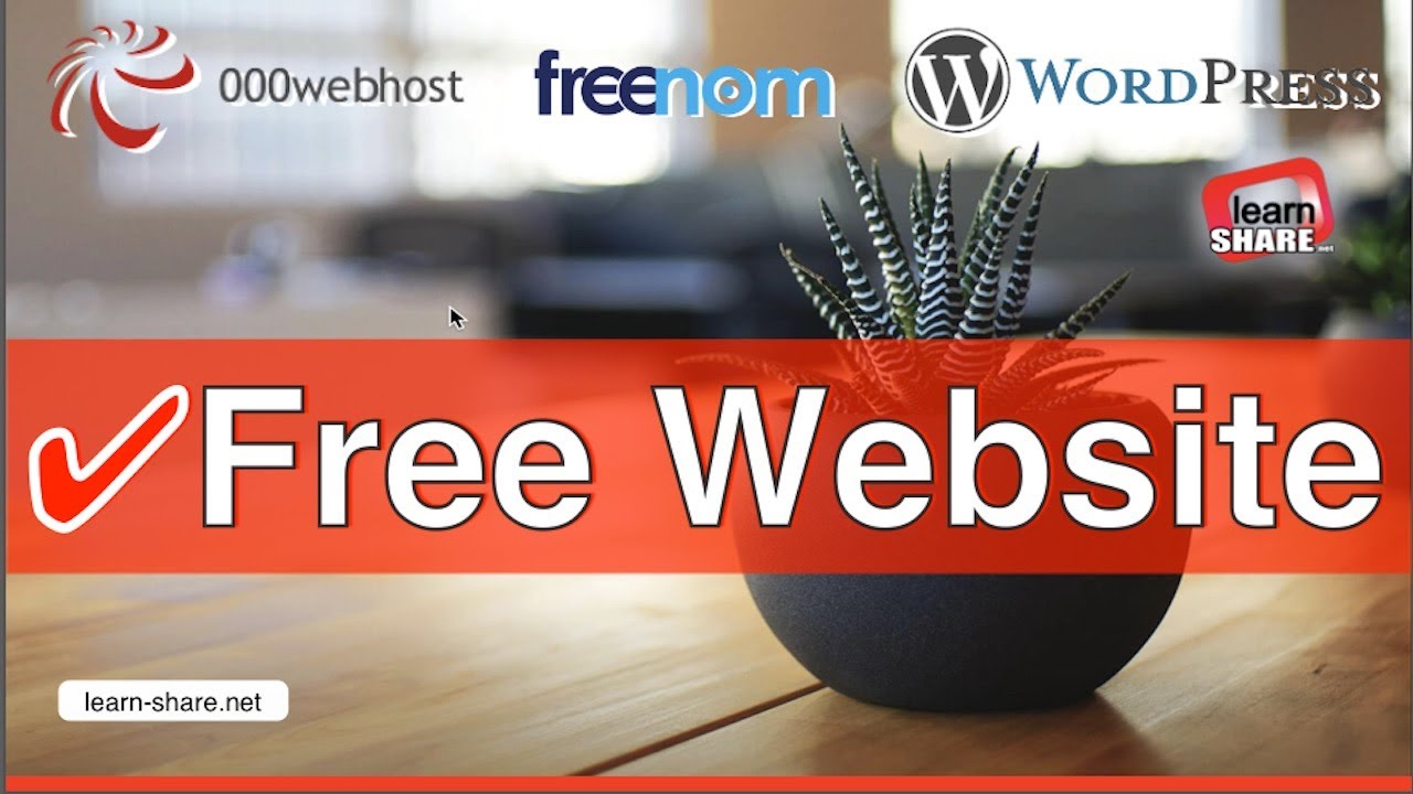 How to Create Website for Free in Wordpress  (Free Hosting and Free Domain)
