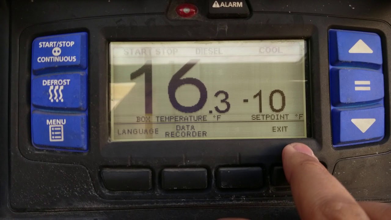 Como activar las FUNCIONES OCULTAS de la Nevera del Reefer Trailer Cdl Clase A